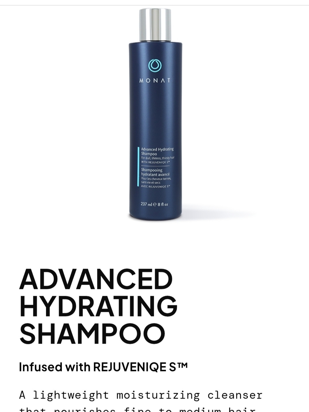 MONAT Advanced Hydrating Shamppo AND Conditioner